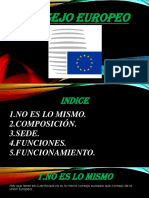 Trabajo Del Consejo Europeo