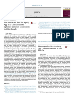 Homocysteine Biochemistry and Cognitive Decline in The Elderly