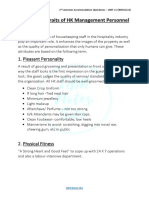 UNIT 2.3 - Personality Traits of HK Management Personnel