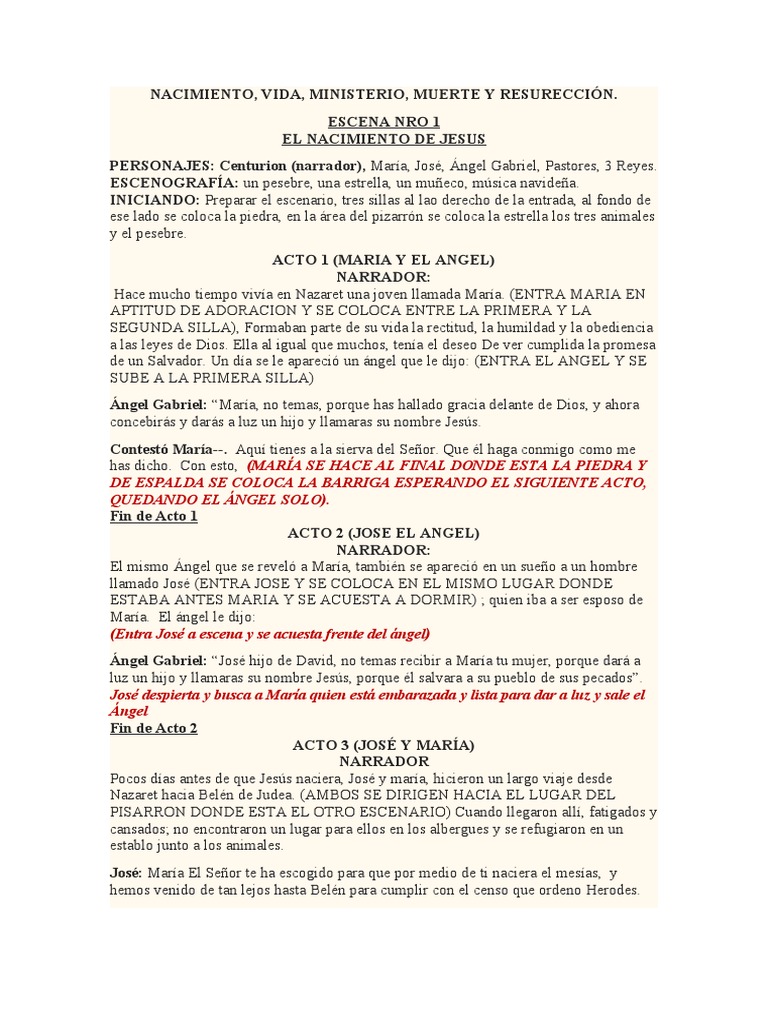 Nacimiento de Jesús: María y José | PDF | María, madre de Jesús | San José