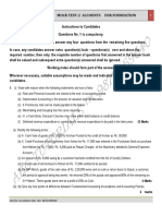 Account MOCK Test - 2