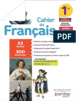 Cahier de Français