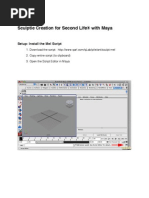Maya Sculptie Tutorial