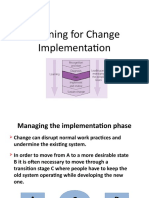 Change Management Lectures 17 and 18