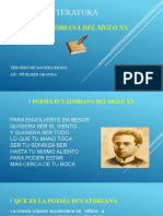 Poesía Ecuatoriana Del Siglo XX