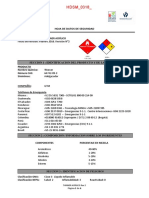 HDSM - 0318 - : Hoja de Datos de Seguridad