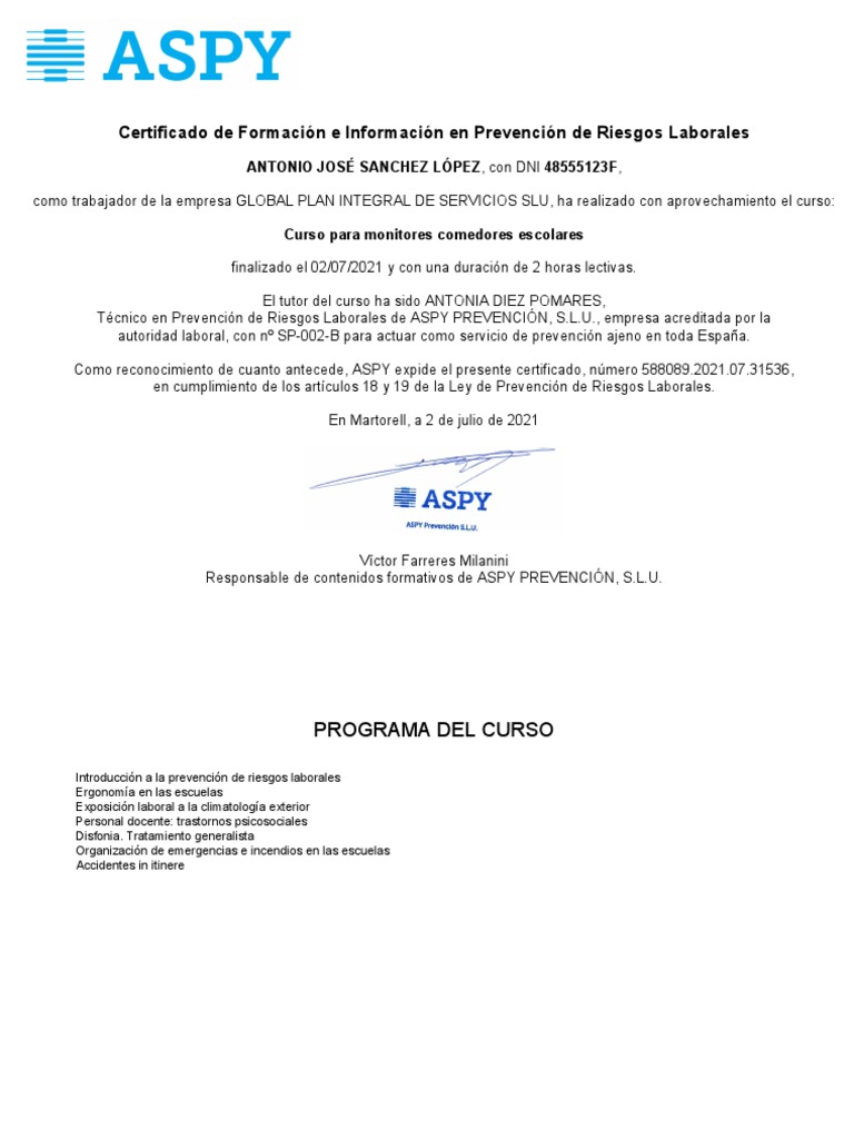 Aspy | PDF
