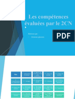 Presentation Les Compétences Évaluées Par Le 2CN