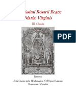 Virgen Rosario Matinees