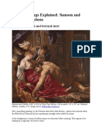 Samson and Delilah (1609-1610) by Peter Paul Rubens
