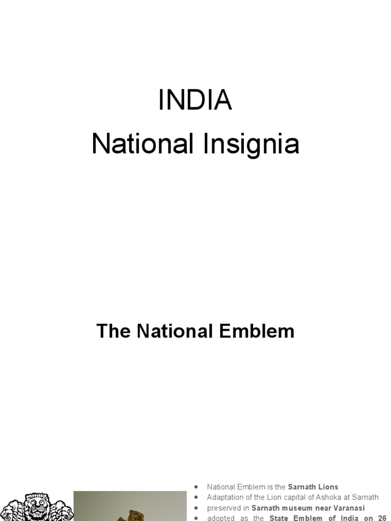 National Insignia-1 | PDF | South Asia