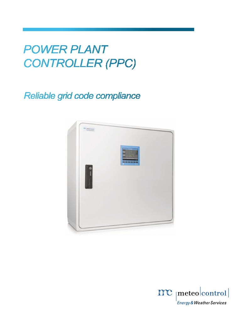 Whitepaper Power Plant Controller PPC en PDF Electrical Grid
