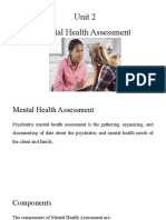 Assessment in Psychiatry