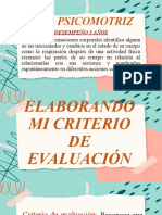 Criterio de Evaluación