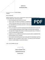 Anexo N°05-Declaracion Jurada - Peruidukay 15 - 12 - 22 PDF