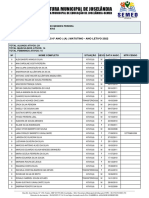 Alunos 6o Ano Matutino Escola Antonio Mendes Pereira 2022