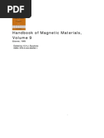 Buschow KHJ Handbook of Magnetic Materials Volume 09