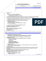 Ficha de Segurança Óleo Lubrificante