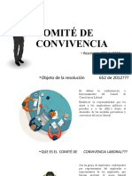 Comité de Convivencia