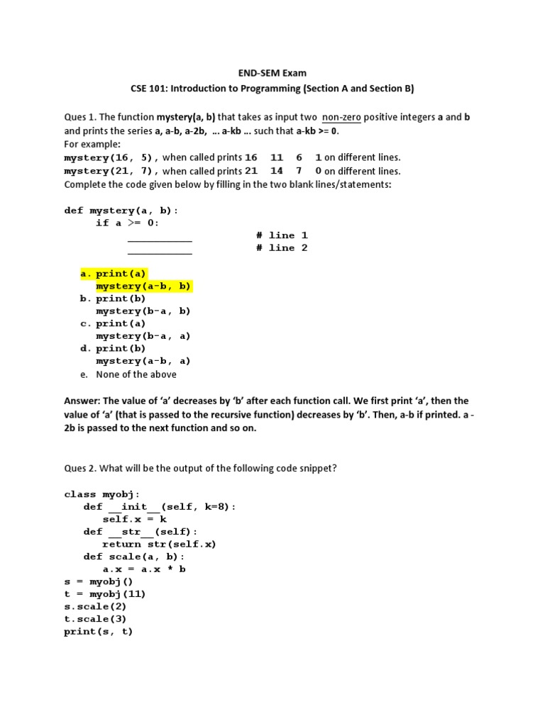 Da9c0b1dendsem 2020 | PDF | Software Engineering | Mathematics