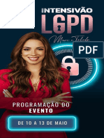 Cronograma Intensivão LGPD