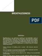 Breathlessness