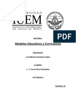 Modelos Educativos y Curriculares - Sem 1