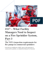 5-What Facility Managers Need To Inspect On A Fire Sprinkler System, Part 3