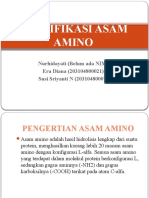 Klasifikasi Asam Amino