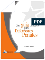 De Shazo, Andrea - Guia Practica Para Defensores Penales