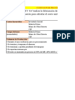 Resuelto Formato - Ejemplo de Costos Por Proceso Con Inv. Inicial