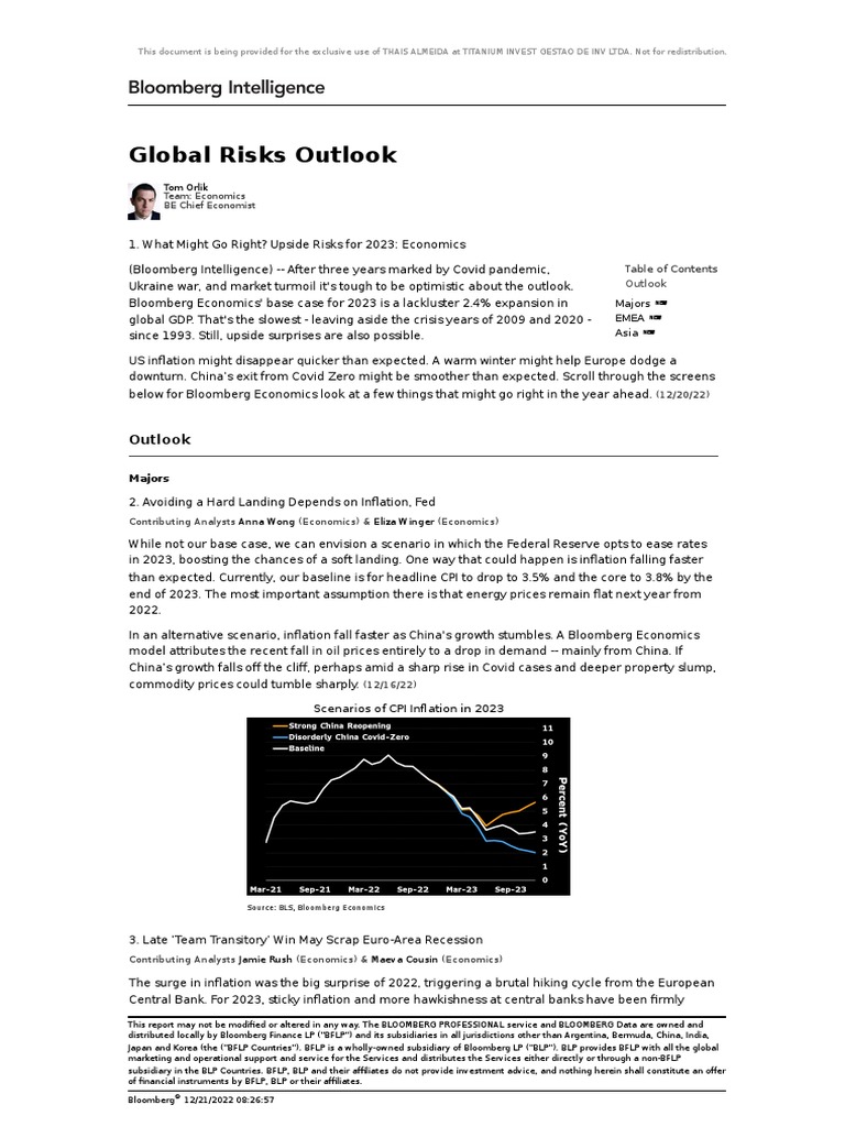 What might go right upside risks for 2023 economics download free pdf