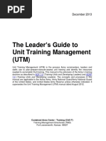 The Leader S Guide To Unit Training Management