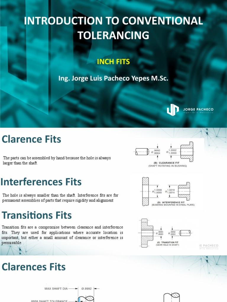 Understanding Inch Fits and Tolerances | PDF | Engineering Tolerance ...