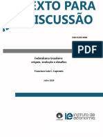 Federação Brasileira - Princípios e Evolução