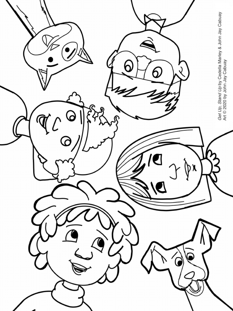 Friendscoloringpage | PDF