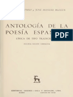 Antologia D Poesia Española Damaso Alonso-Y-Blecua-Jose-Manuel