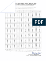 T TET Paper II Mathematics and Science Series C Final Answer Key