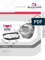 P C 9 W o M A N M A N Heart Rate Heart Rate Monitors Topline Italiano Espaol Nederlands Italiano Espaol Nederlands