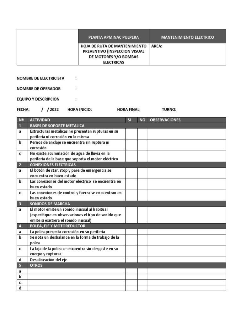 Inspeccion Visual | PDF