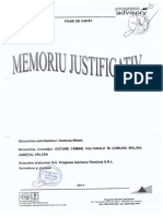 2.1. Memoriu Justificativ Dotare Camine Culturale