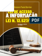 Lei 12 527 2011 Lei de Acesso A Informacao