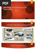 Printers and Types of Printers