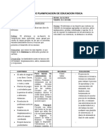 Ejemplo de Planificacion de Educacion Fisica