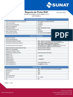 Ficha Ruc Importaciones Light Peru