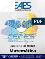 Folleto Matemáticas - CENES 1.0