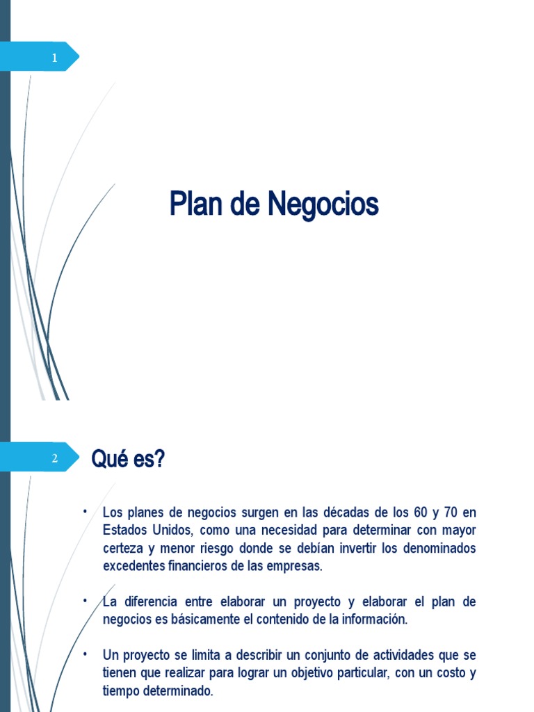 Guía Completa para un Plan de Negocios | PDF | Monopolio | Mercado ...