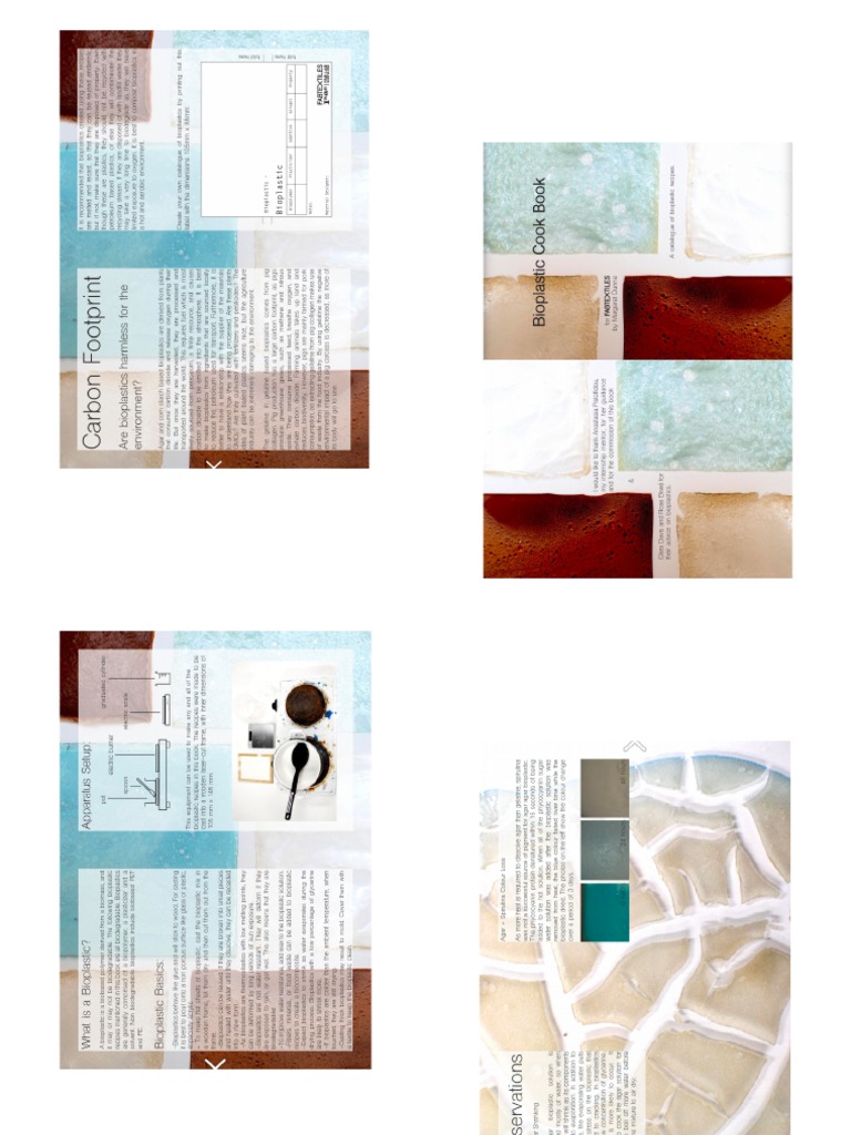 Bioplastics at Home Leaked-Book | PDF