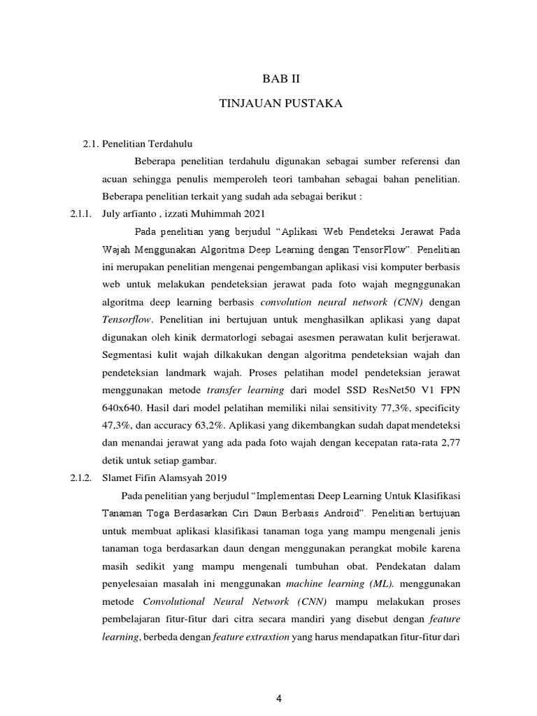 IMPLEMENTASI TENSOR FLOW LITE PADA TEACHMABLE MACHINE UNTUK ...