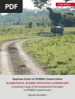 Case Brief Wildlife Corridors Kaziranga VCLP Dec 2020